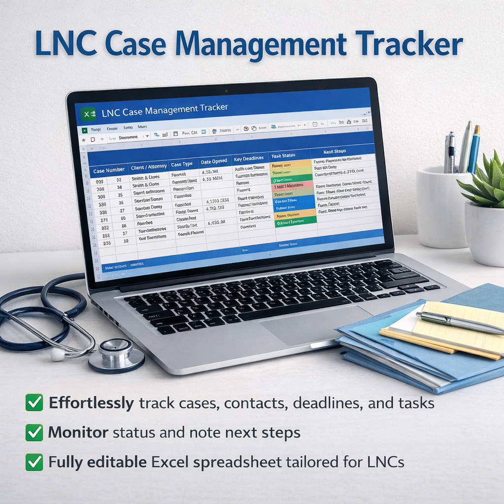 LNC Pro Toolkit: Tracker & Templates
